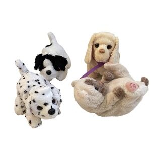Hasbro Tiger‎ FurReal Friends Snuggimals Birman Kitten Dalmatian Puppy Pawtucket